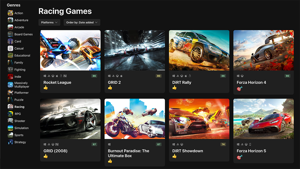 GameHub Searchable Library