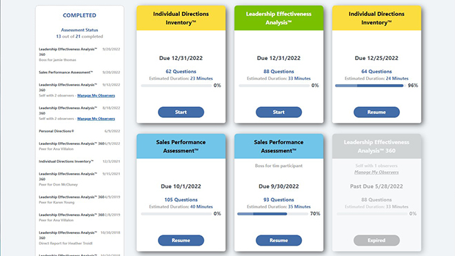 Participant Portal Redesign